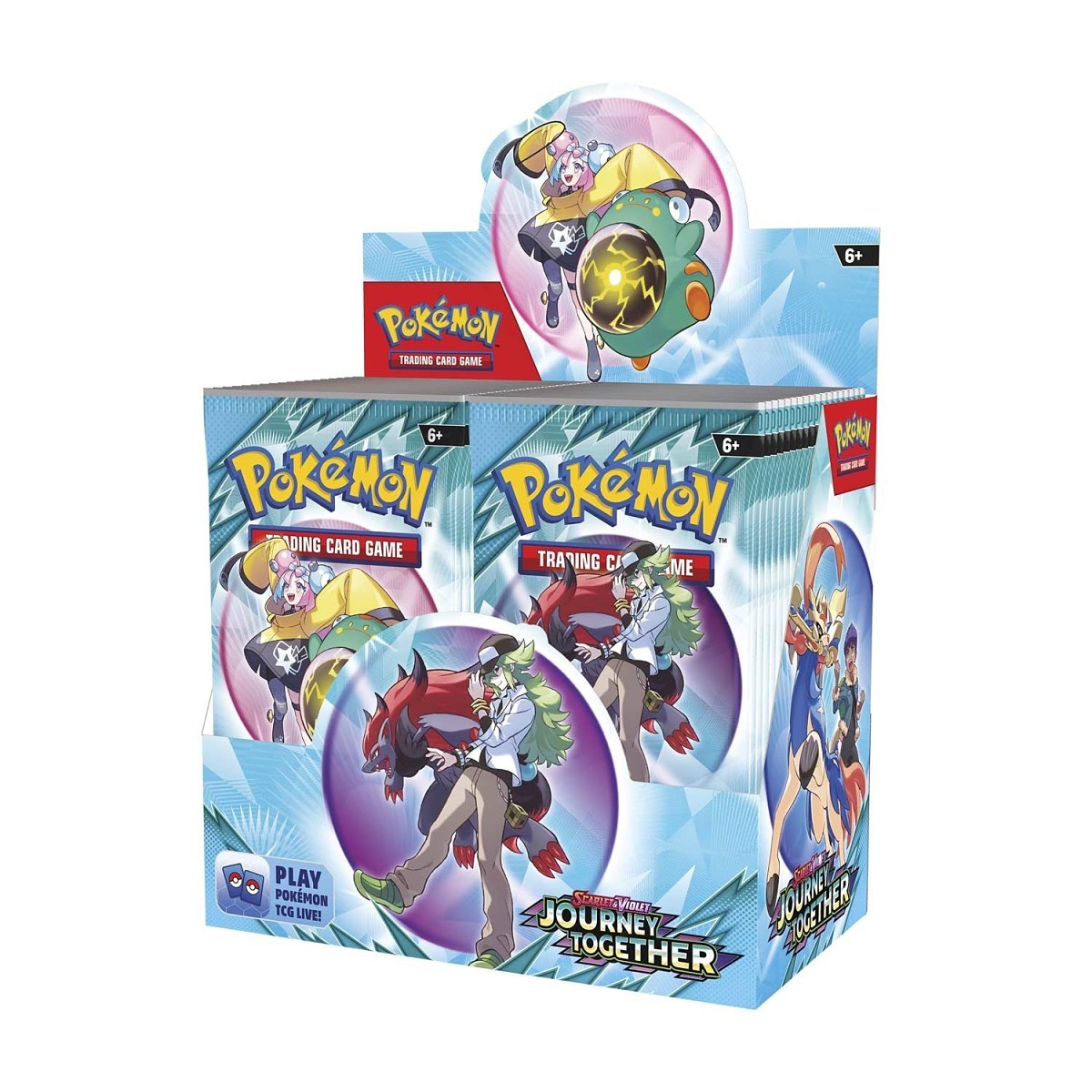 Scarlet & Violet - Journey Together Enhanced Booster Display Box (36 Packs & 1 Promo Card)