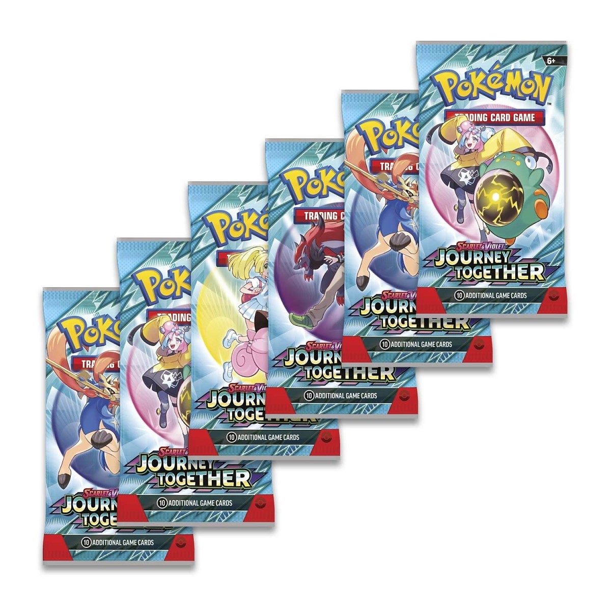 Scarlet & Violet - Journey Together Booster Bundle (6 Packs)