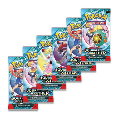 Scarlet & Violet - Journey Together Booster Bundle (6 Packs)