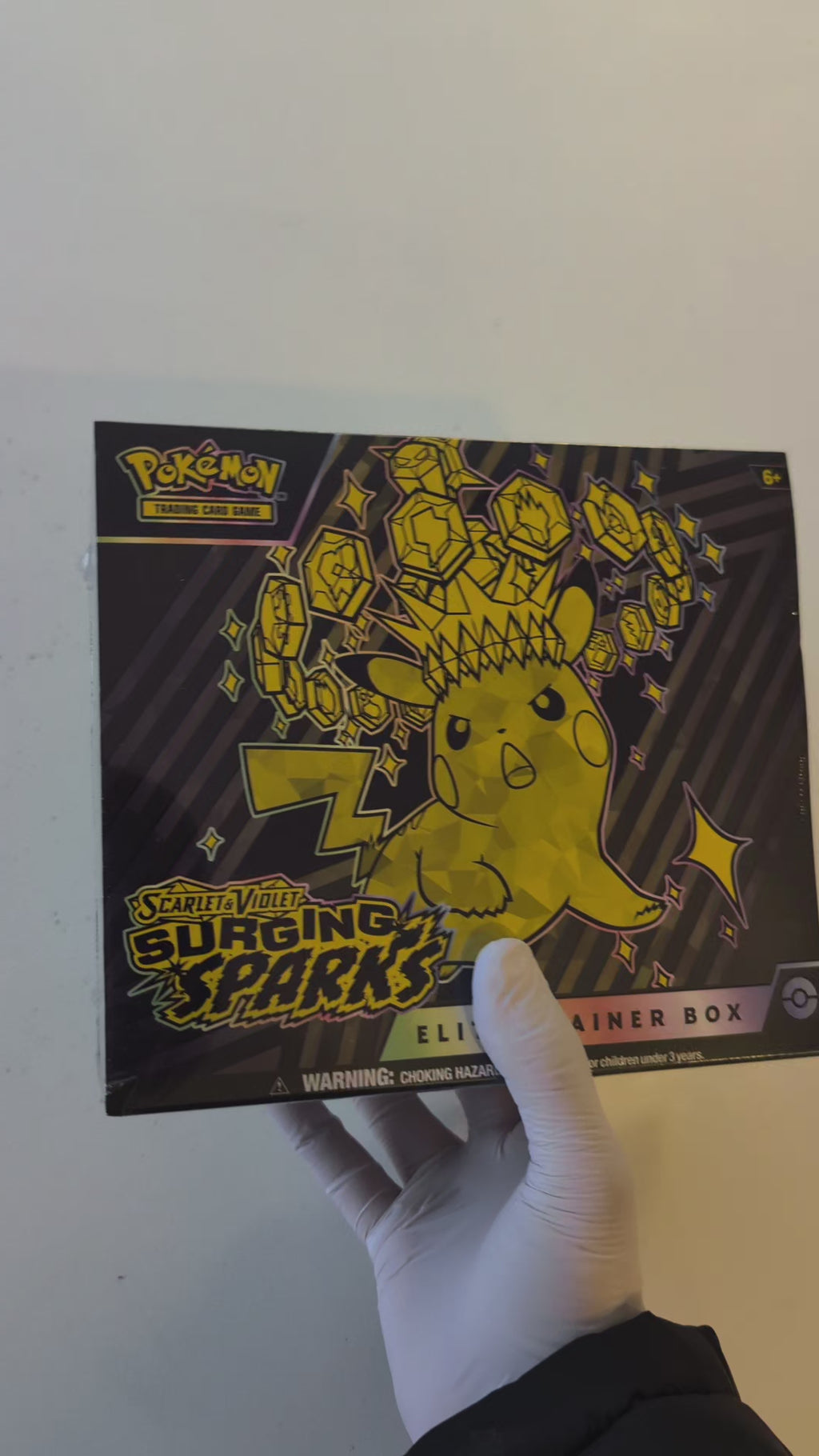 Surging Sparks Elite Trainer Box - SV08: Surging Sparks (SSP) w/ Minor Tear