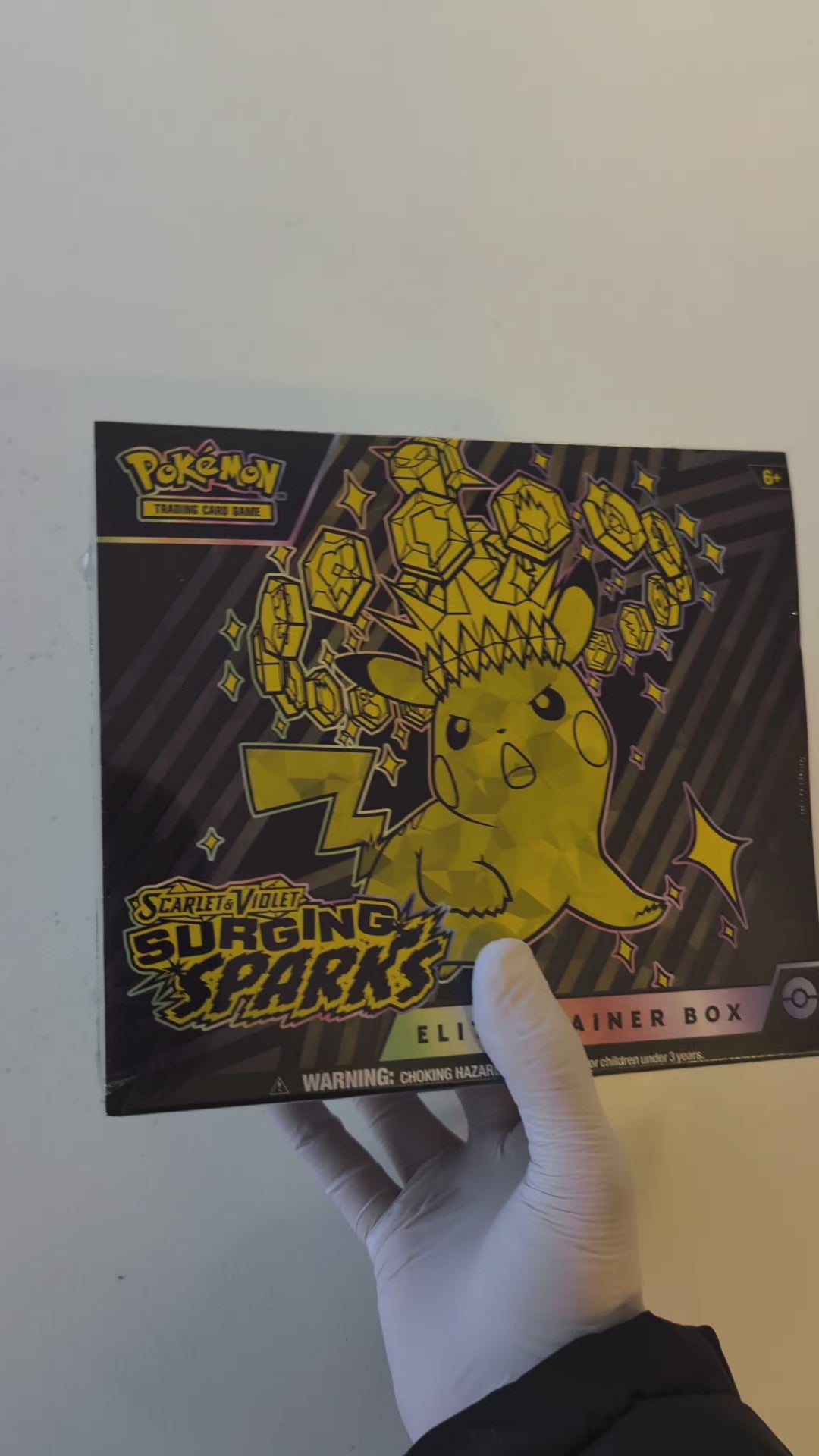 Surging Sparks Elite Trainer Box - SV08: Surging Sparks (SSP) w/ Minor Tear