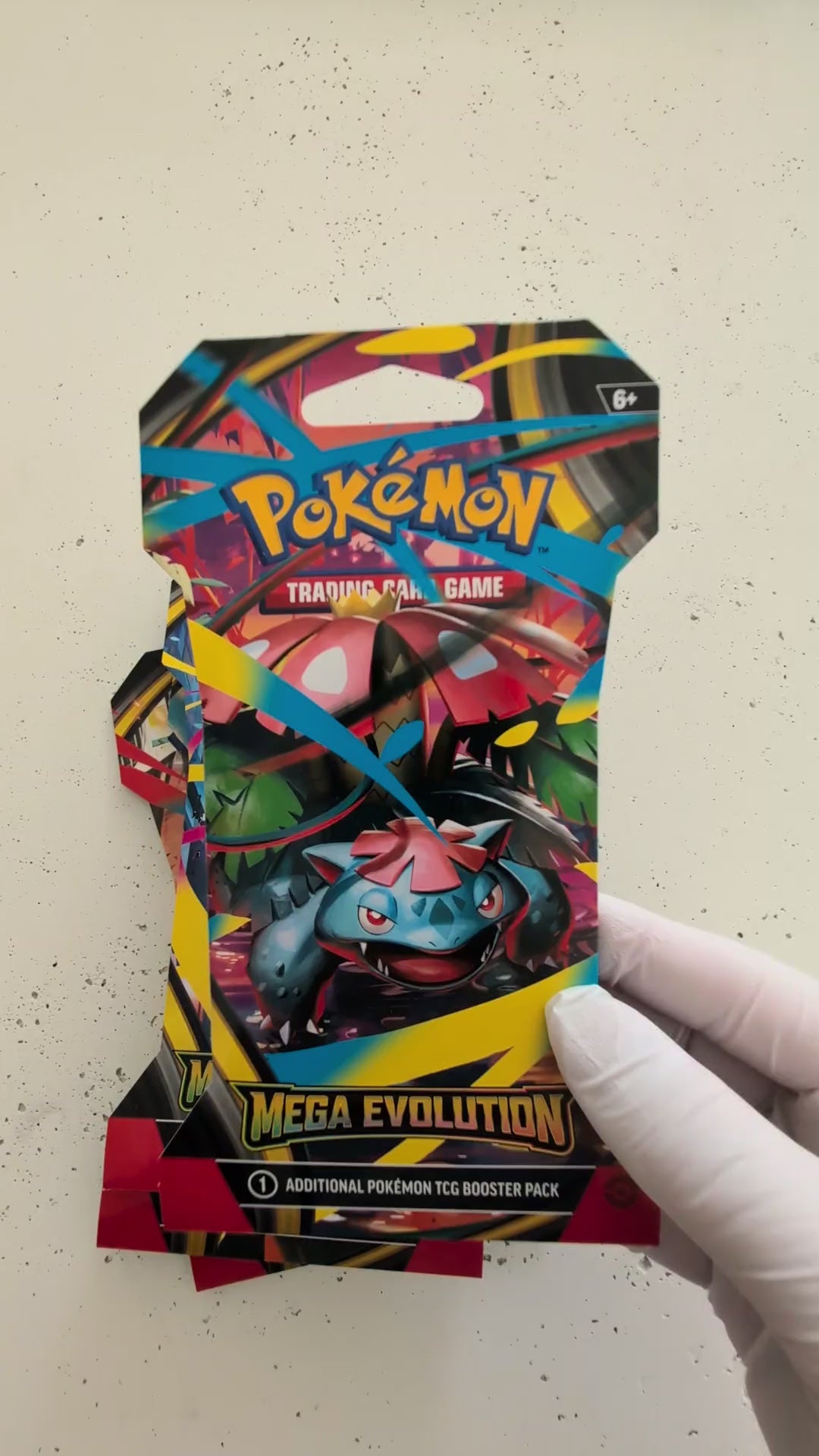 Mega Evolution Sleeved Booster Pack - ME01: Mega Evolution (MEG)