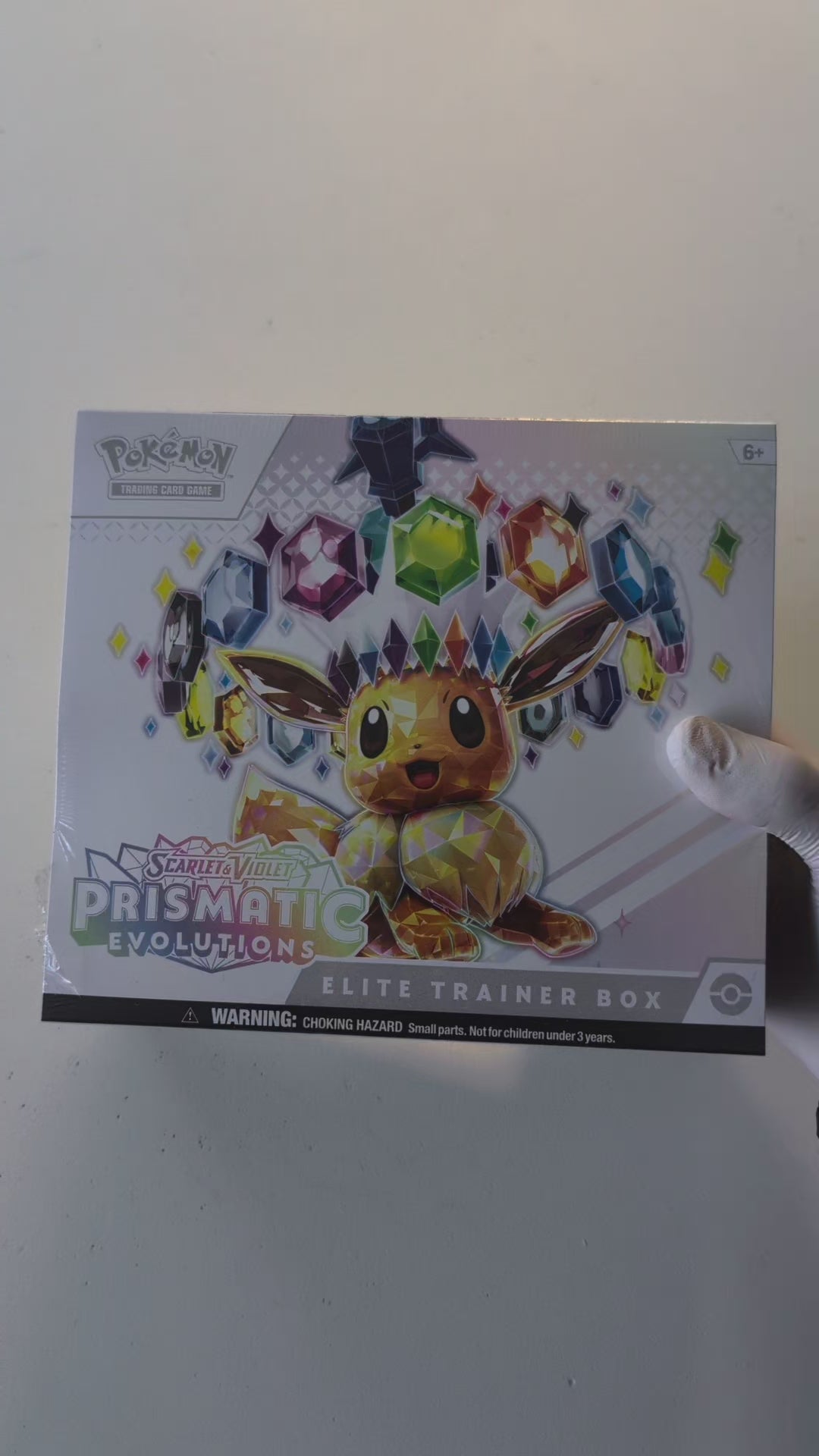 Prismatic Evolutions Elite Trainer Box - SV: Prismatic Evolutions (PRE) w/ SIDE TEAR