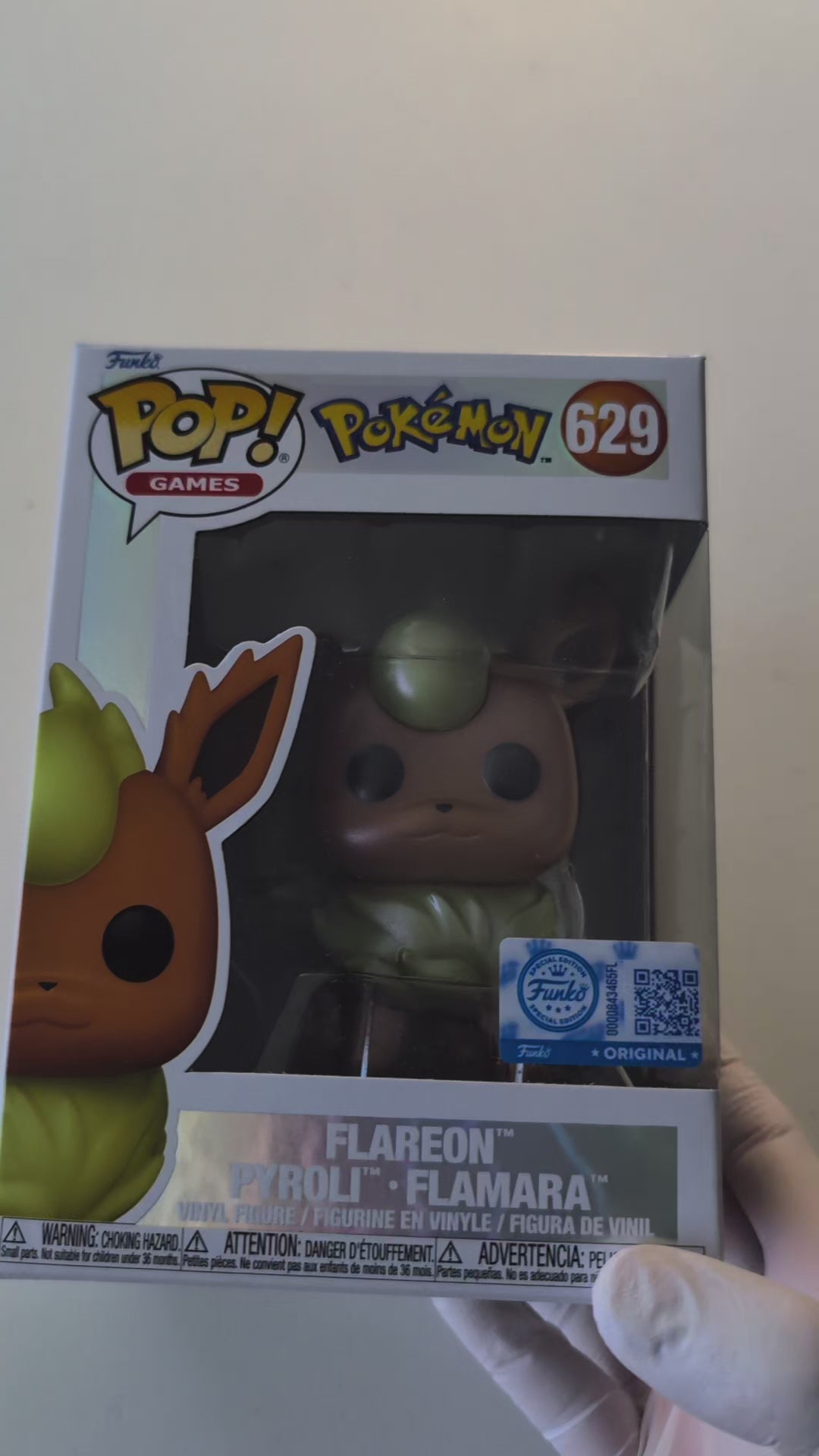Flareon Pearlescent Pop! Vinyl Figure by Funko