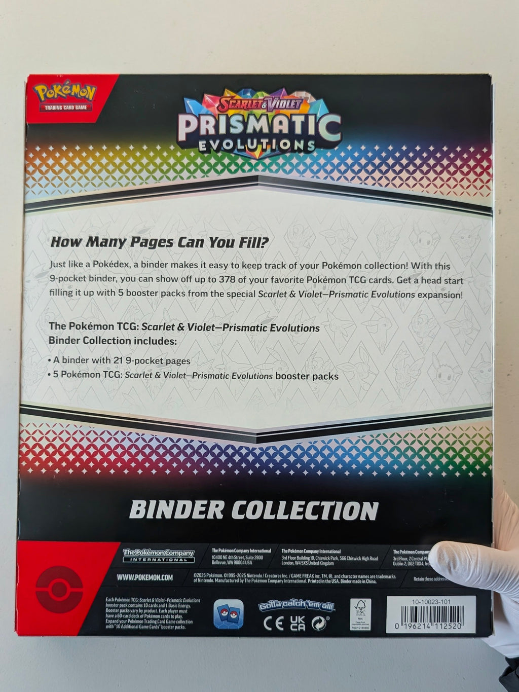 Prismatic Evolutions Binder Collection - SV: Prismatic Evolutions (PRE)