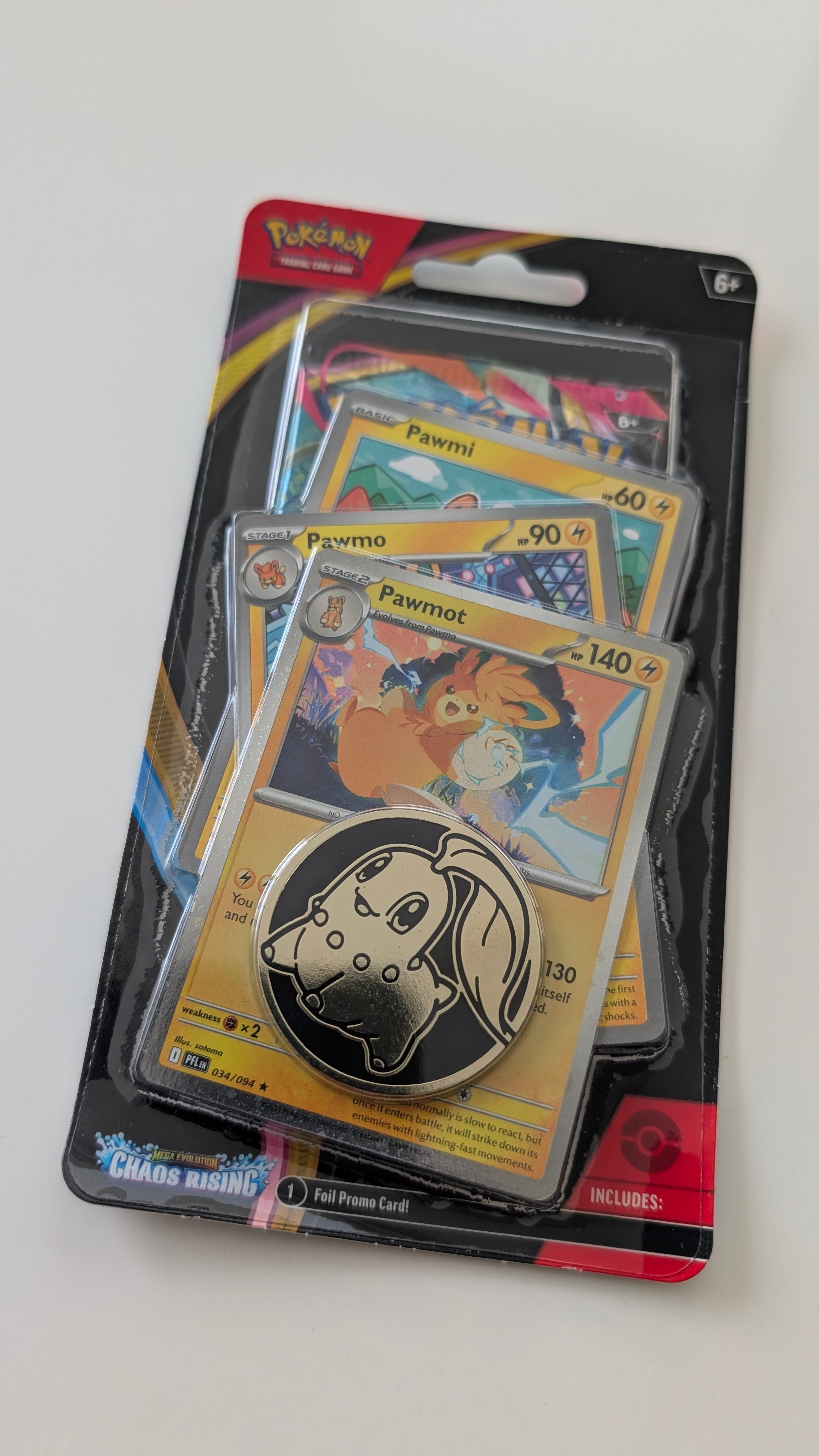 Chaos Rising Premium Checklane Blister [Pawmot Cosmic Holo] - ME04: Chaos Rising (CRI)