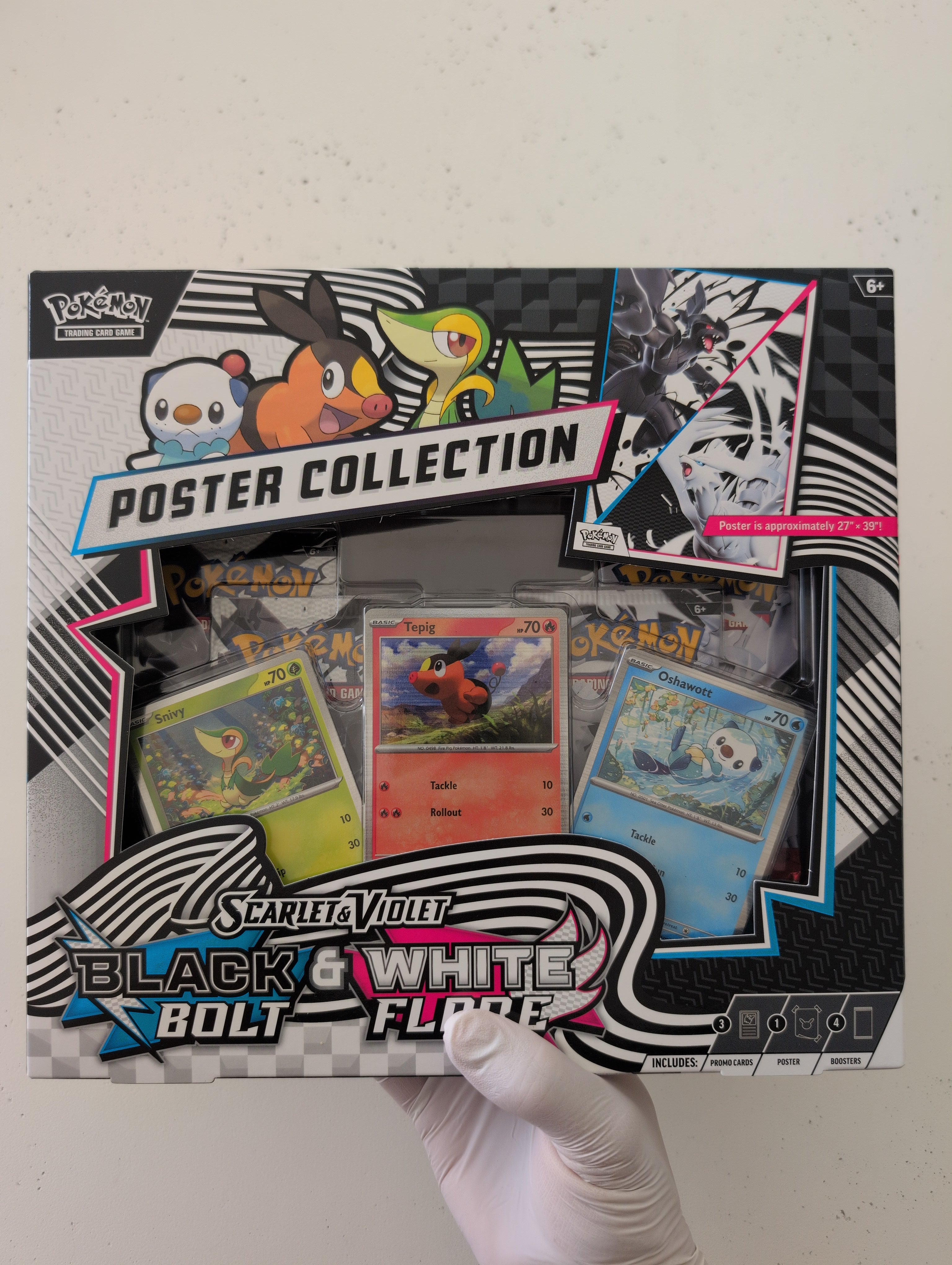 Unova Poster Collection - SV10.5: Black Bolt and White Bolt (BLK-WHT)