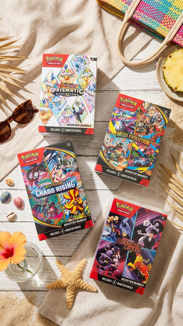 Mega Scarlet Summer Booster Bundle Package