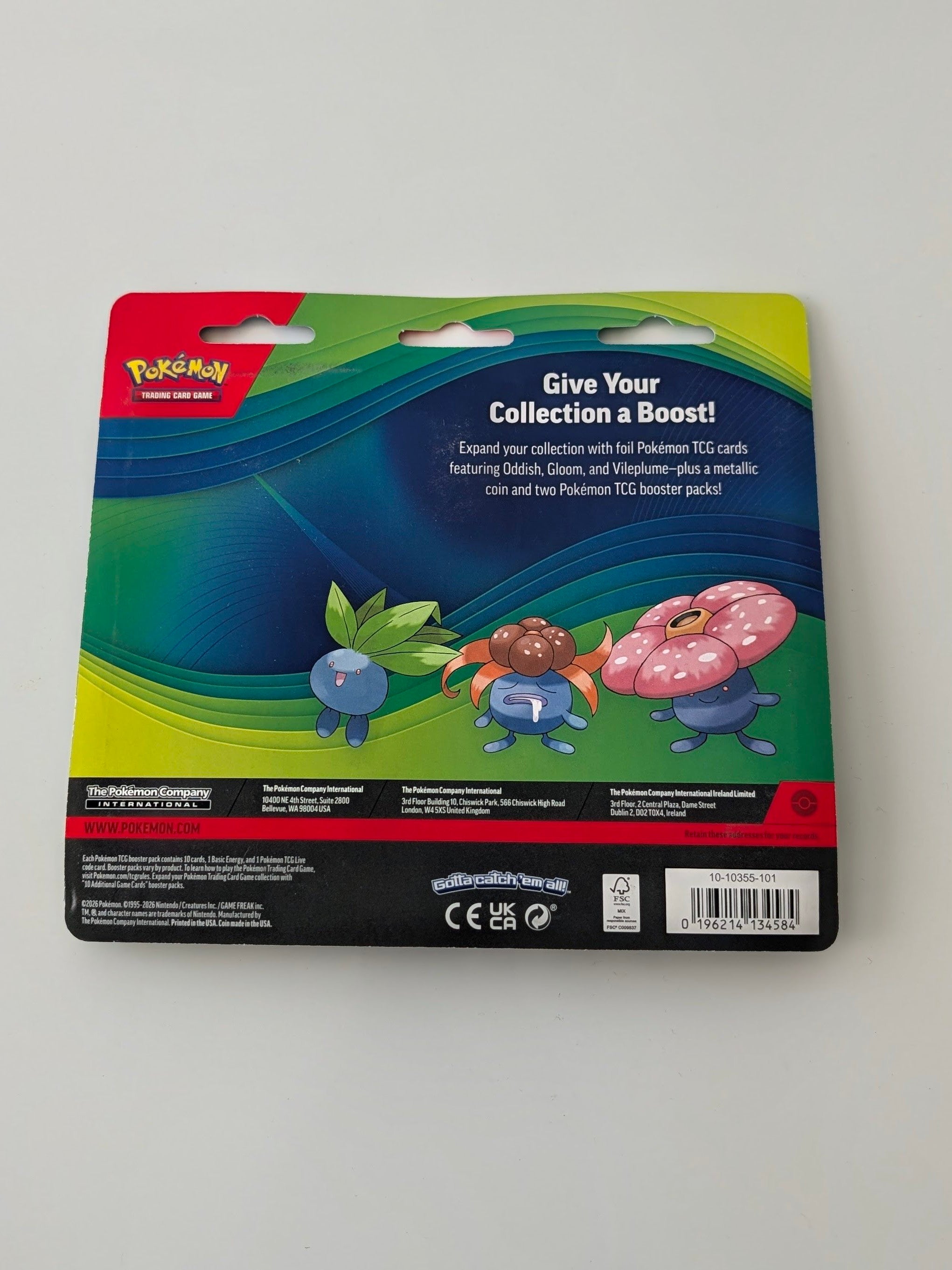 2-Pack Blister Pack [Oddish, Gloom, & Vileplume] - Miscellaneous Cards & Products (MCAP)