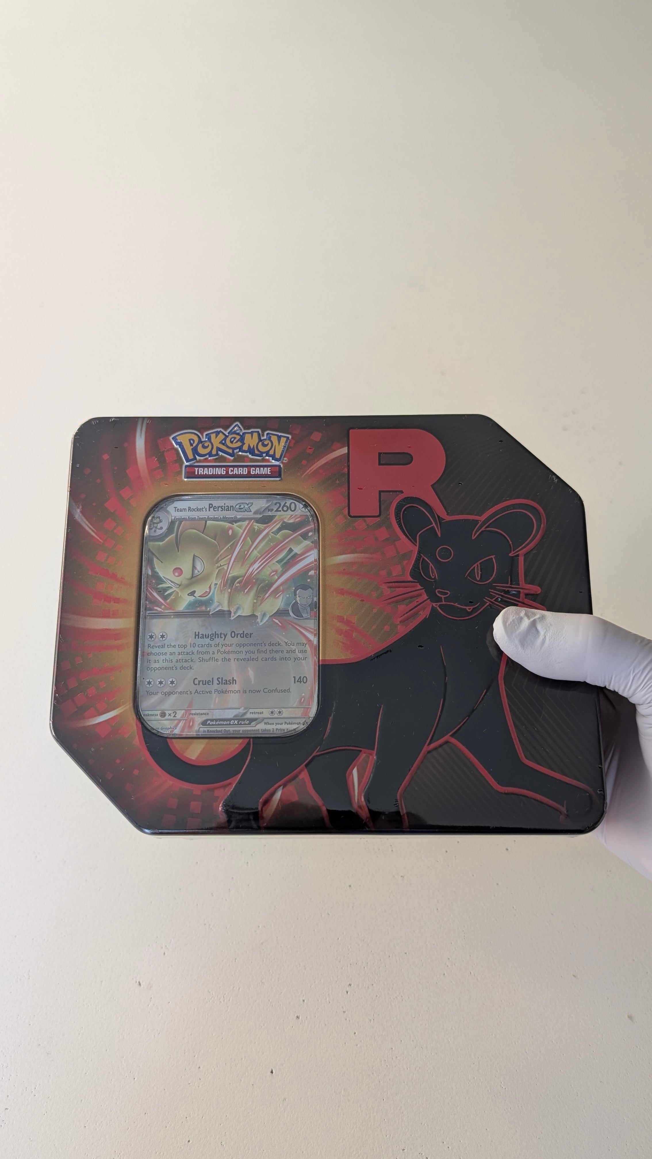 Team Rocket Tin [Team Rocket's Persian ex] - Miscellaneous Cards & Products (MCAP)