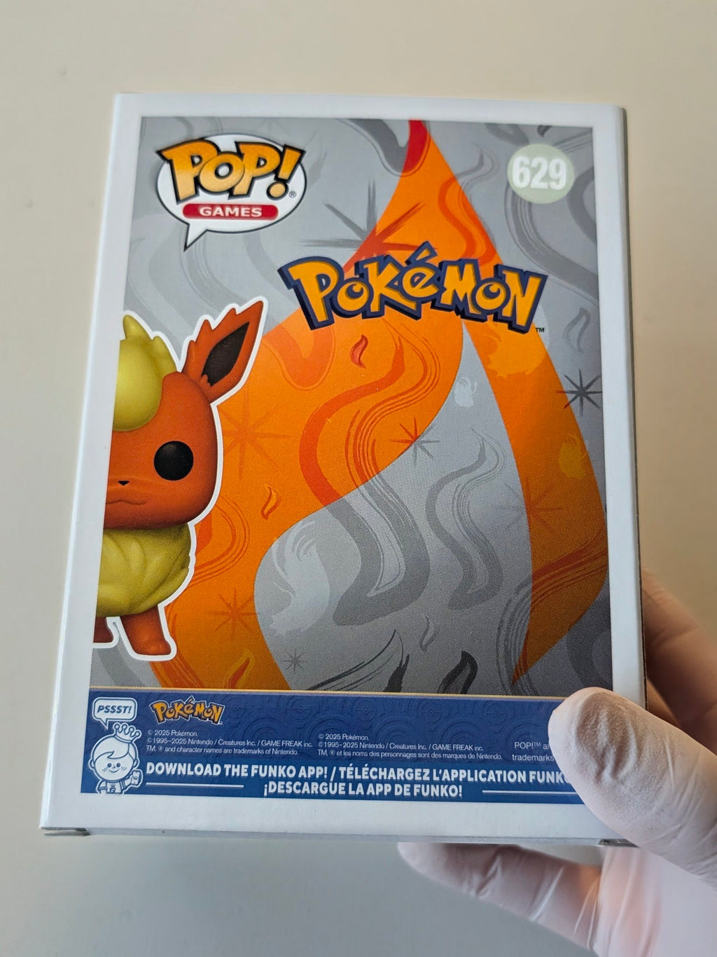 Flareon Pearlescent Pop! Vinyl Figure by Funko