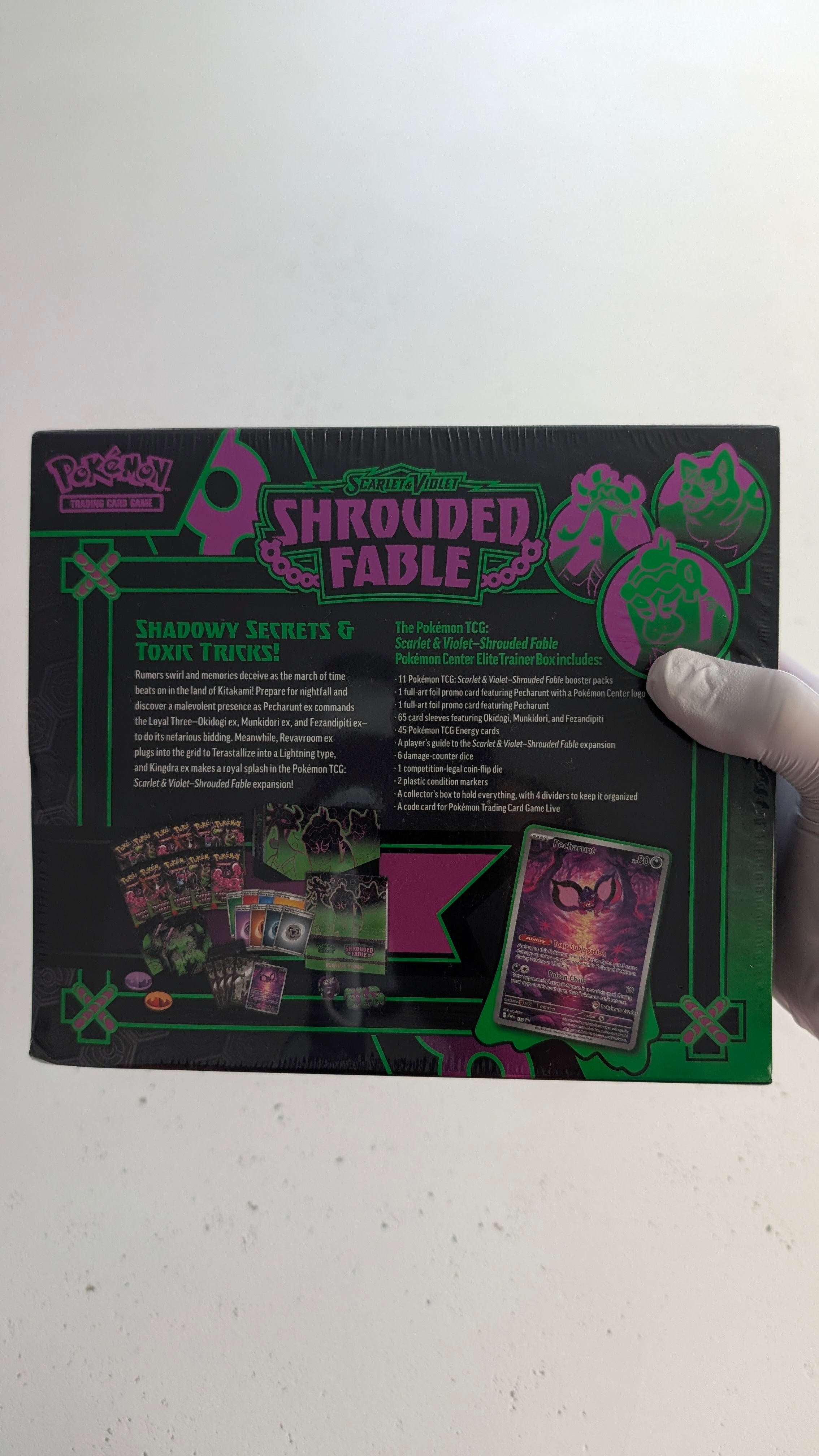 Shrouded Fable Pokemon Center Elite Trainer Box - SV1: Shrouded Fable (SFA)