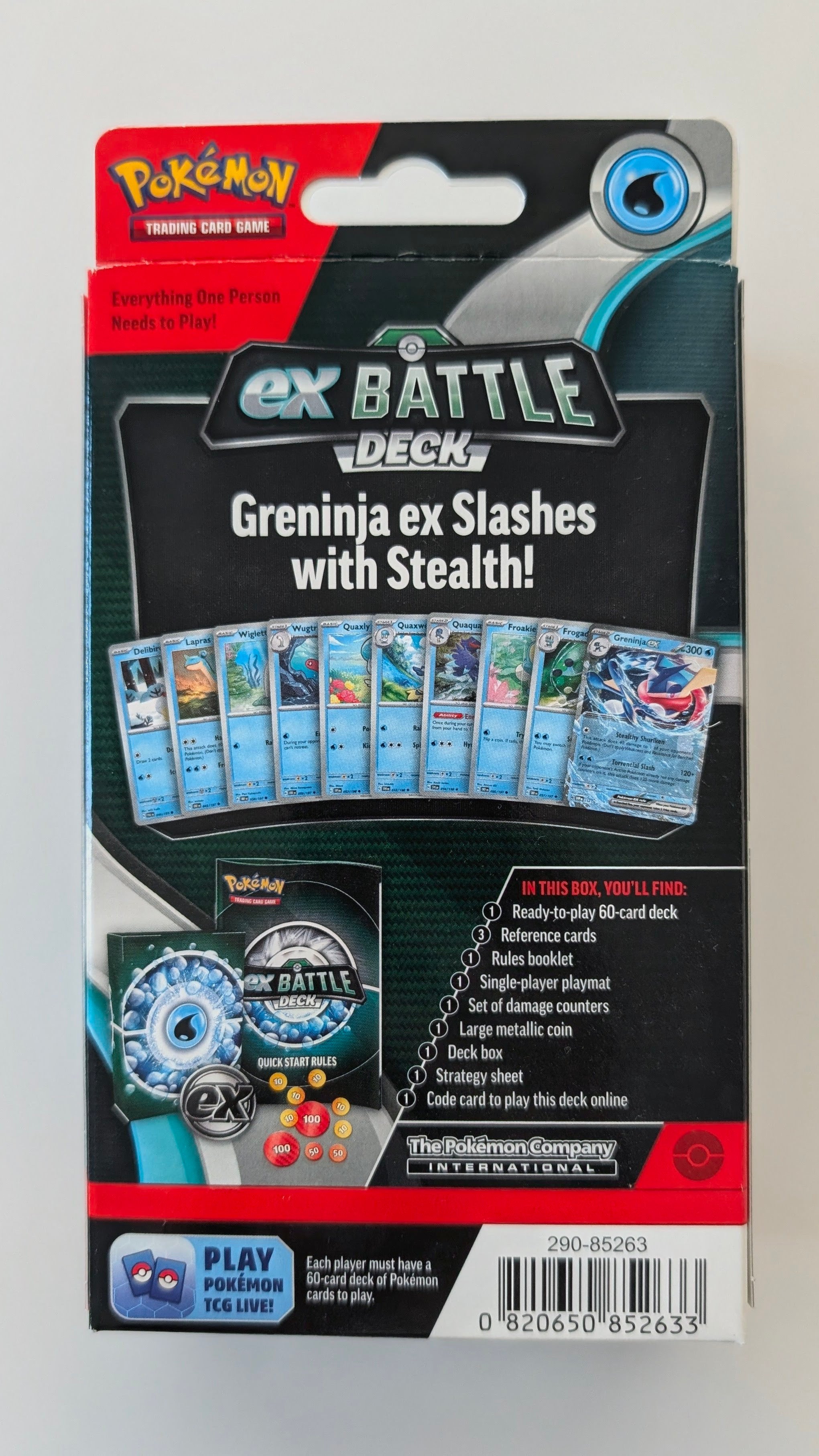 ex Battle Deck [Greninja ex] - Miscellaneous Cards & Products (MCAP)