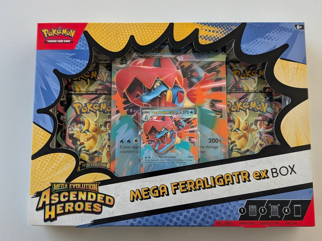 Ascended Heroes Mega Feraligatr ex Box - ME: Ascended Heroes (ASC)