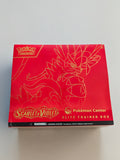 Scarlet & Violet Pokemon Center Elite Trainer Box (Exclusive) [Koraidon] - SV01: Scarlet & Violet Base Set (SVI) w/ CORNER TEAR & DENT