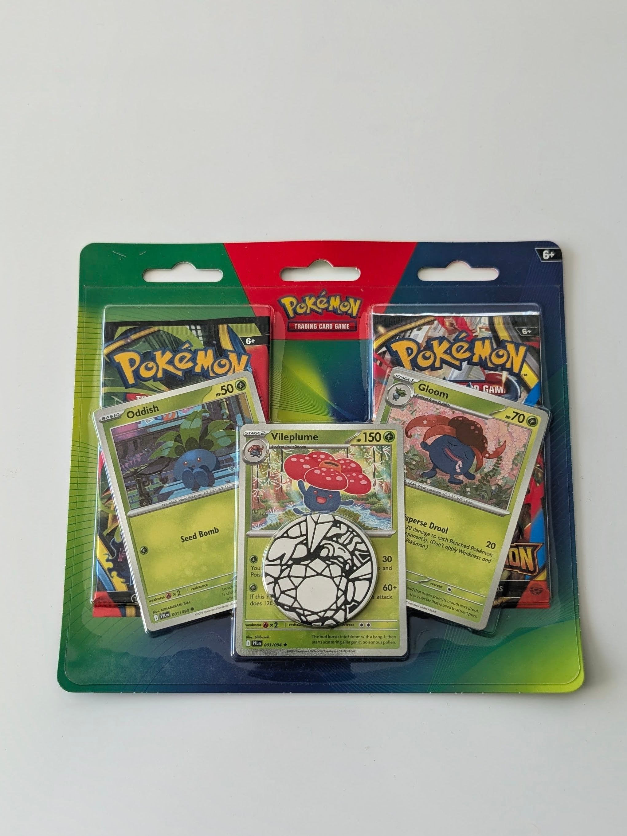 2-Pack Blister Pack [Oddish, Gloom, & Vileplume] - Miscellaneous Cards & Products (MCAP)