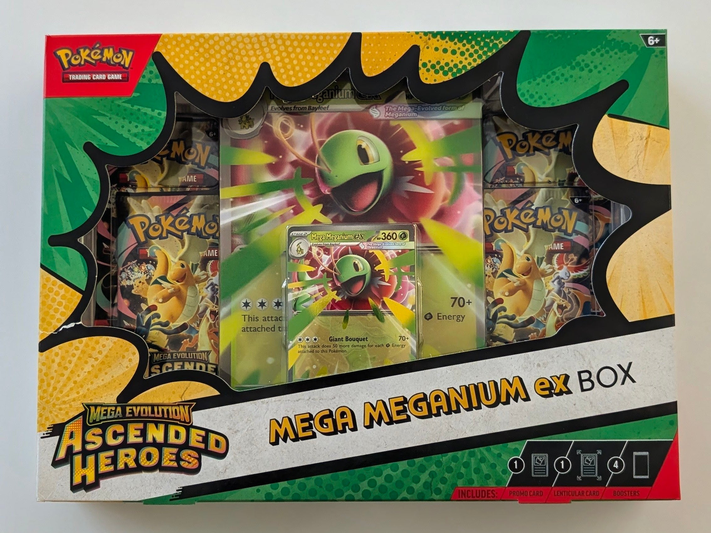 Ascended Heroes Mega Meganium ex Box - ME: Ascended Heroes (ASC)