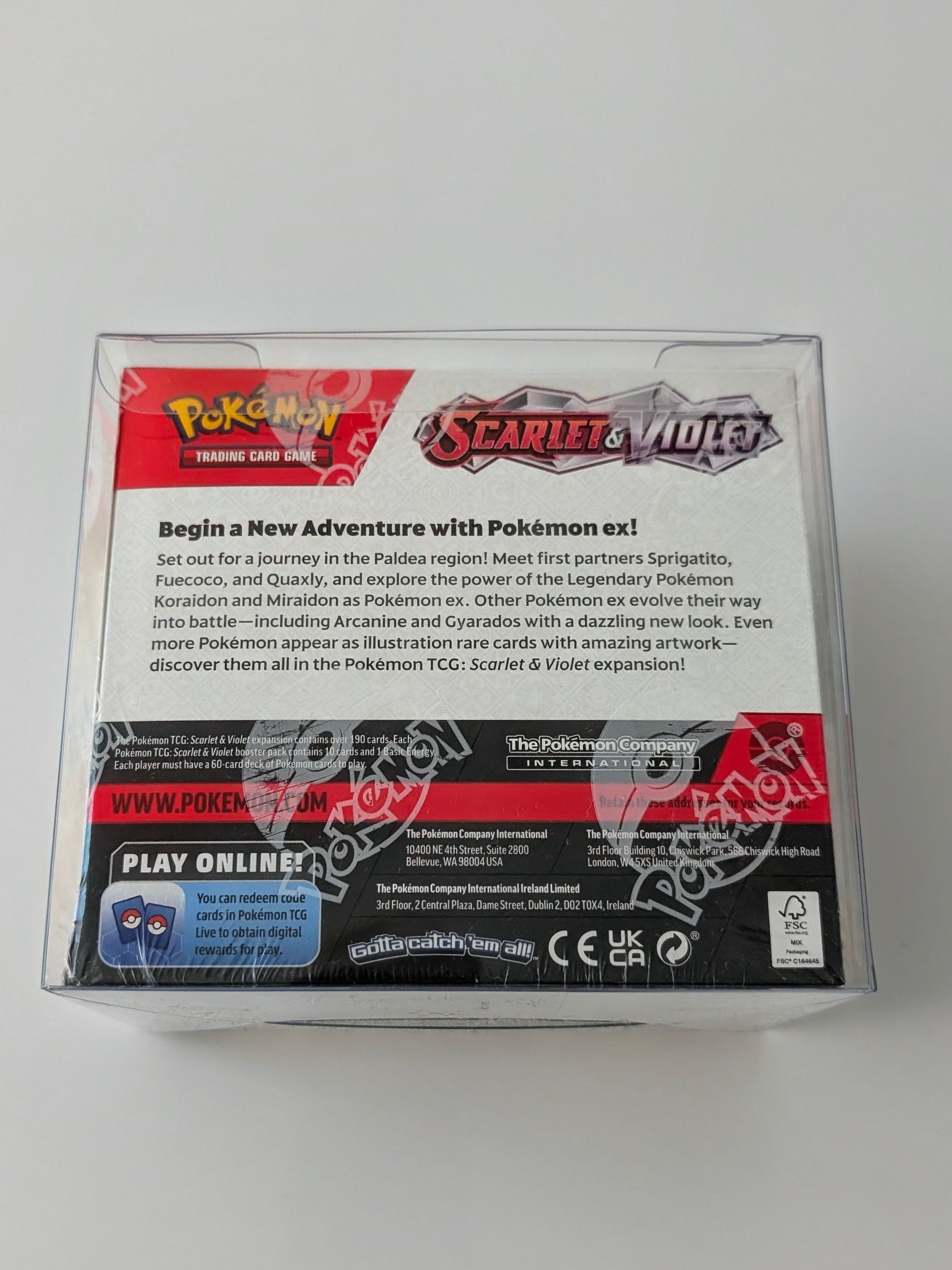 Scarlet & Violet Booster Box - SV1: Scarlet & Violet Base Set (SVI)