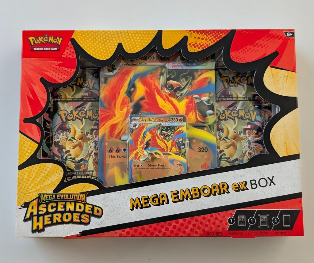 Ascended Heroes Mega Emboar ex Box - ME: Ascended Heroes (ASC)