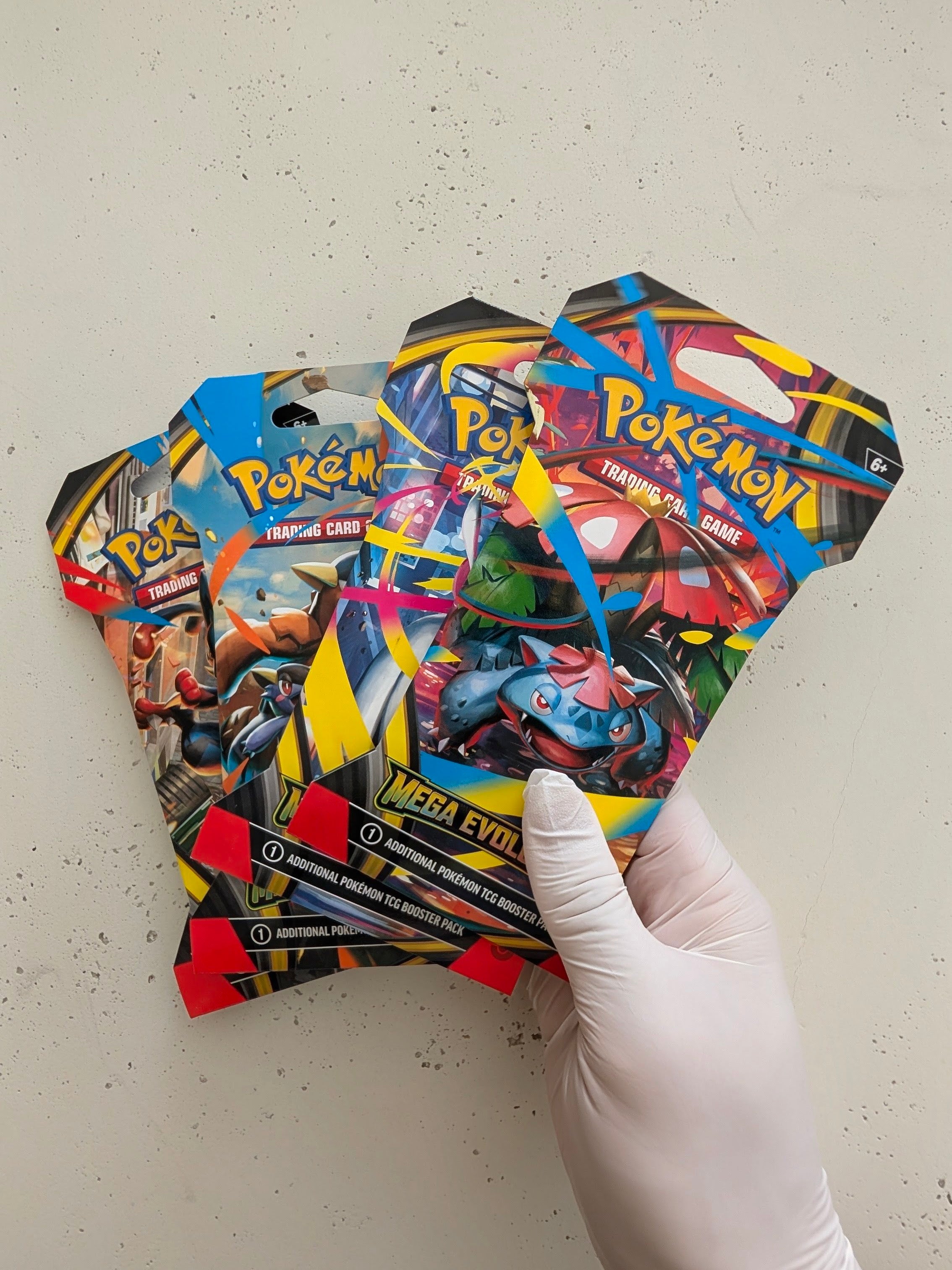 Mega Evolution Sleeved Booster Pack - ME01: Mega Evolution (MEG)
