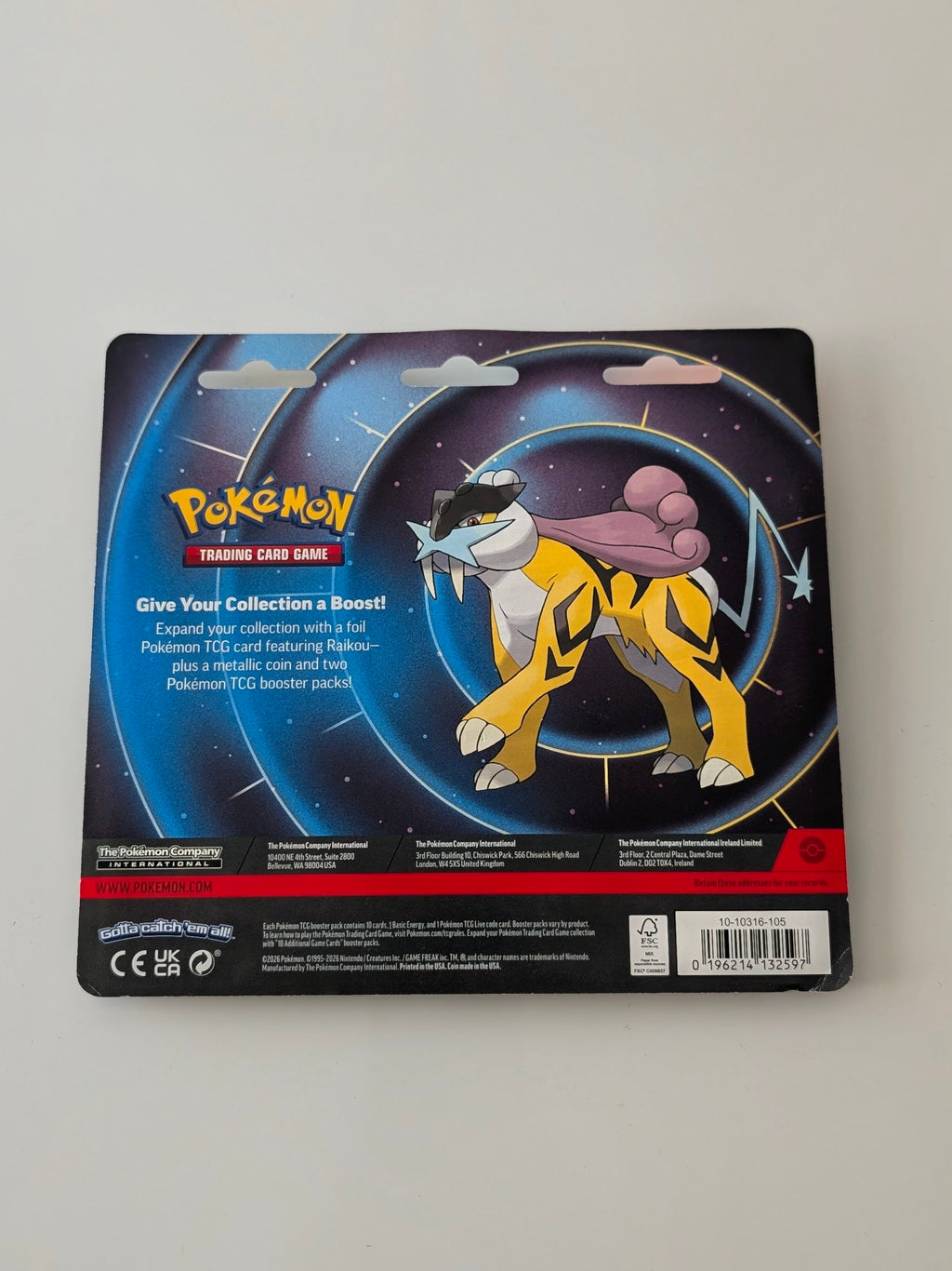 2-Pack Blister [Raikou] (3-tab) - Miscellaneous Cards & Products (MCAP)