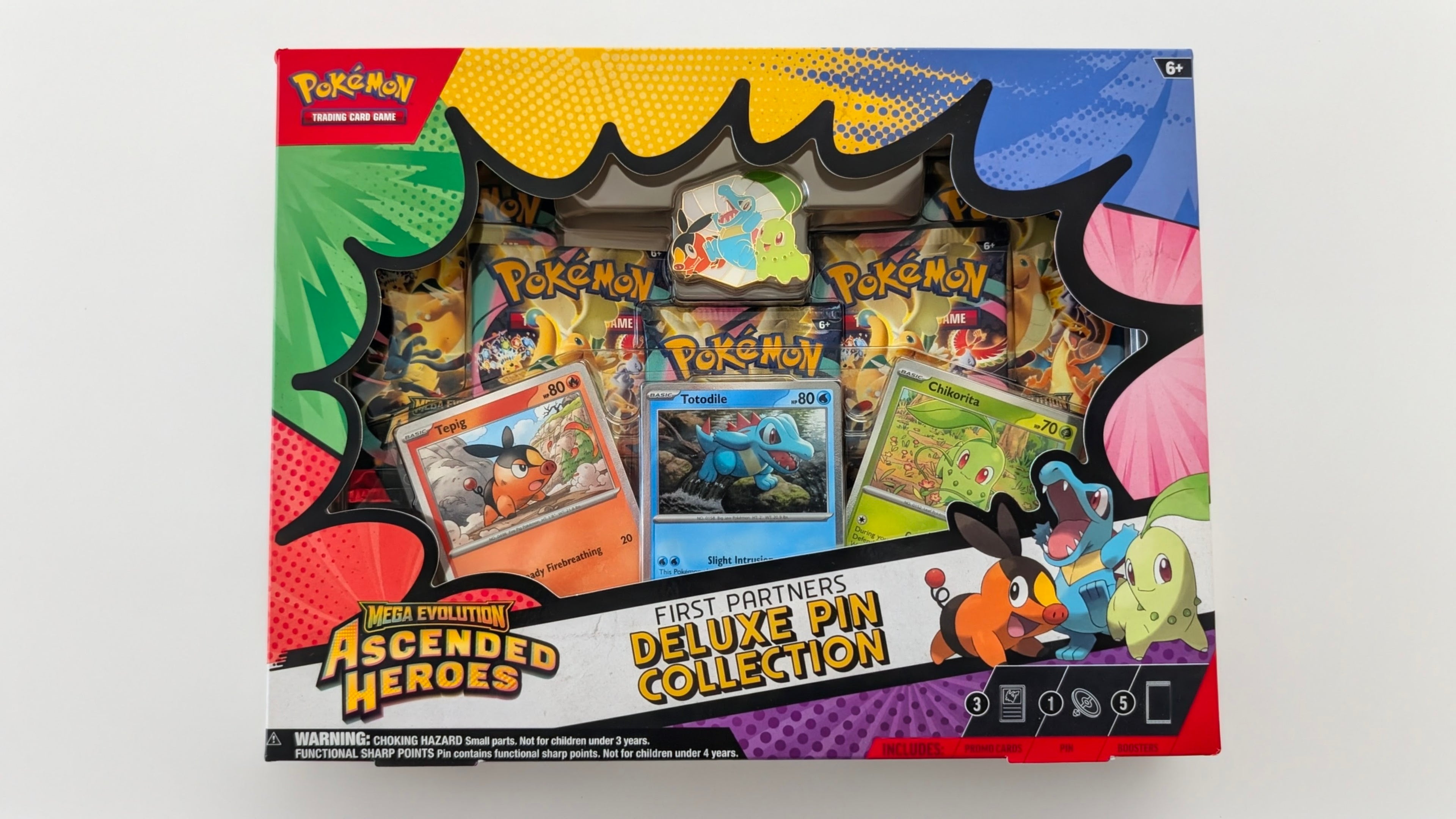 Ascended Heroes First Partners Deluxe Pin Collection - ME: Ascended Heroes (ASC)