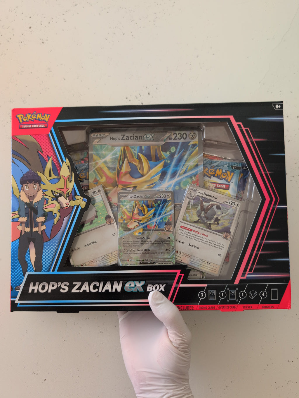 Hop's Zacian ex Box - Miscellaneous Cards & Products (MCAP)