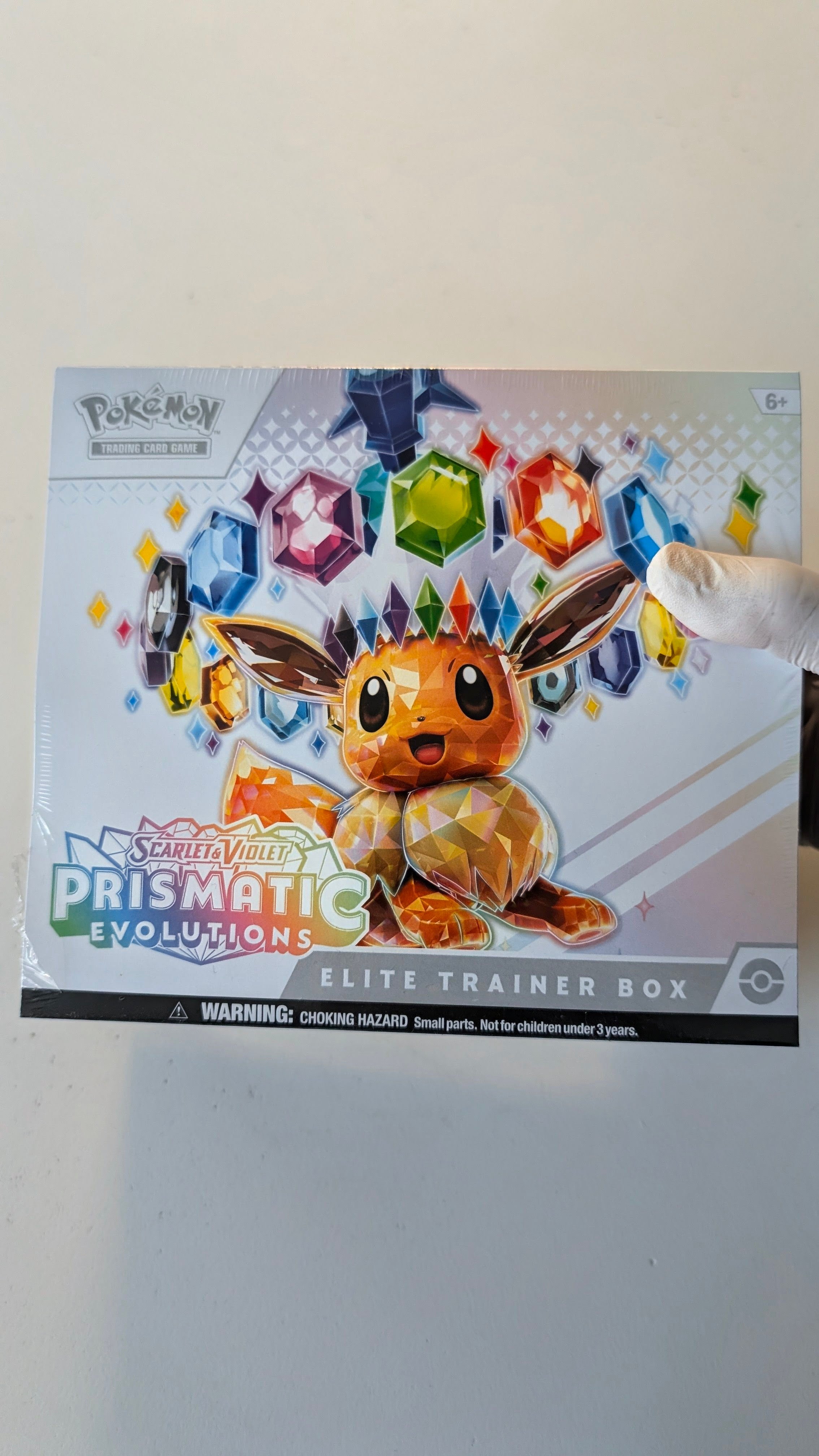 Prismatic Evolutions Elite Trainer Box - SV: Prismatic Evolutions (PRE) w/ SIDE TEAR
