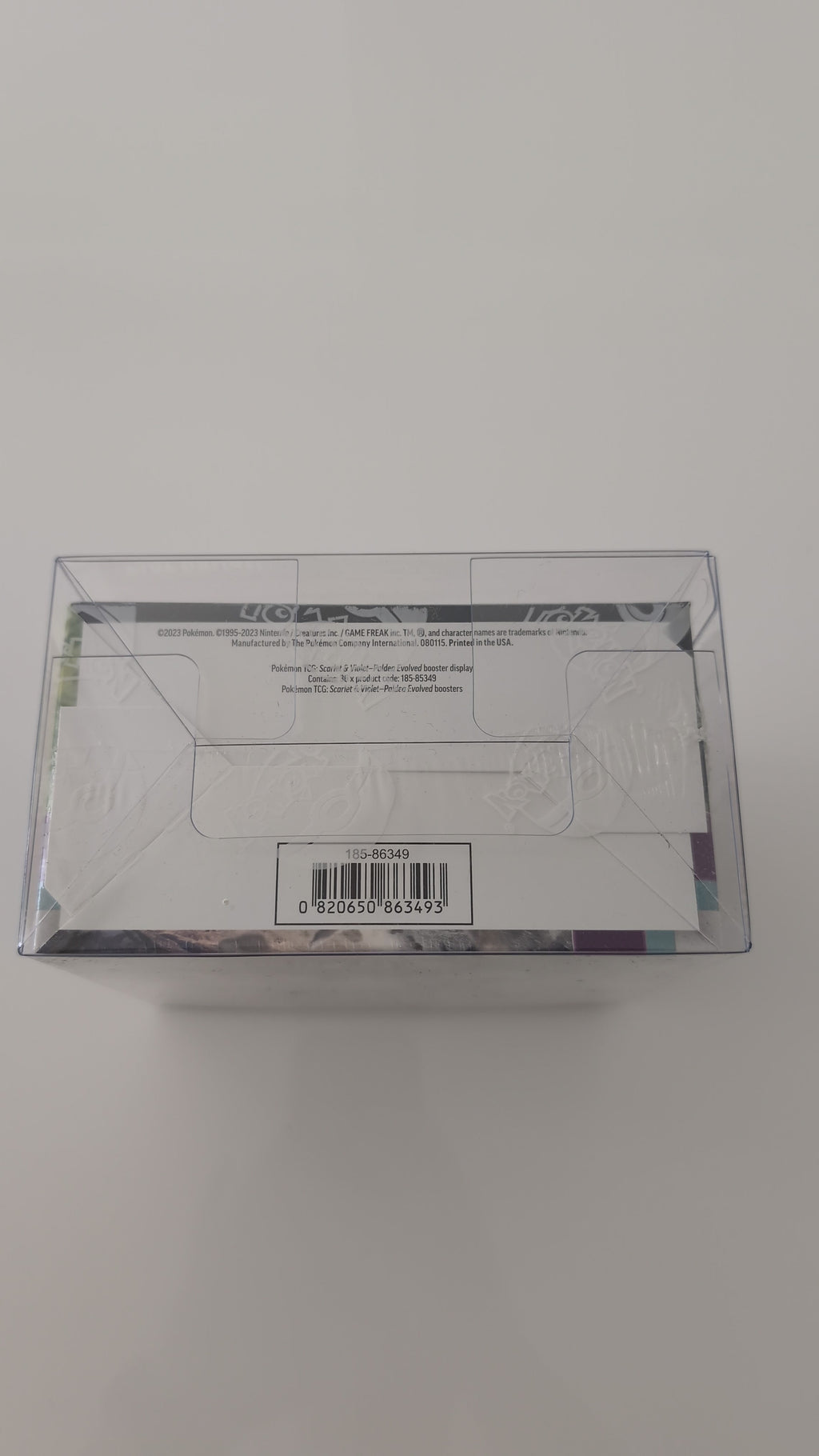 Paldea Evolved Booster Box - SV02: Paldea Evolved (PAL) w/ DENTED BOX, PERFORATION INDENT, HOLE